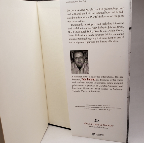 JACQUES PLANTE The Man Who Changed The Face of Hickey - Todd Denault - Picture 6 of 6